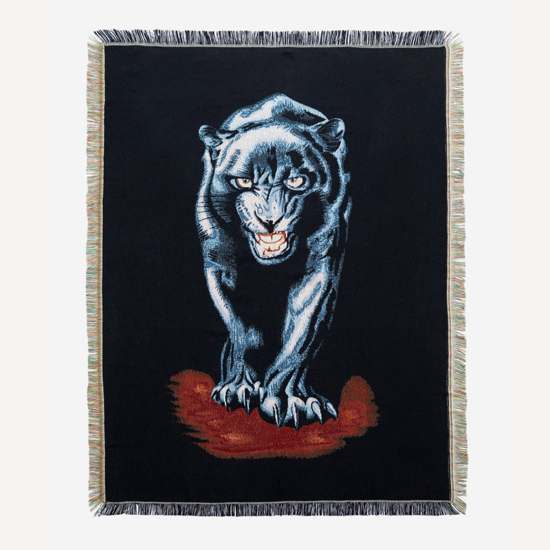 Panther Woven Blanket