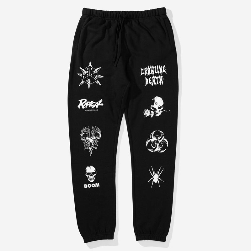 Sweat à capuche LA MORT Pullover Noir XXL Sweat à capuche LA MORT Pullover Noir XXL