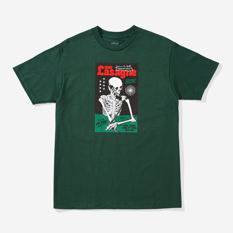 1800 Lasagne T-Shirt - Forrest Green