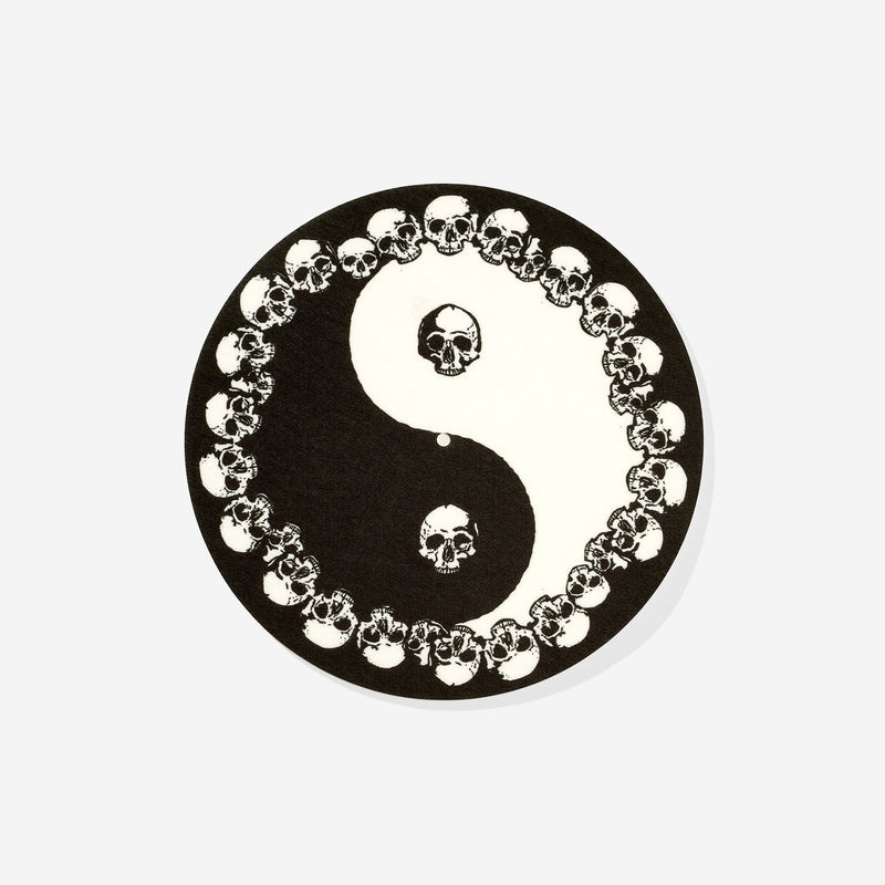 Yin Yang Skulls Felt Slipmat