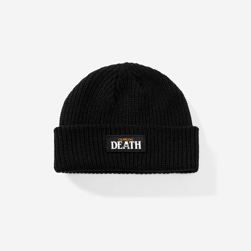 Death Spider Knit Beanie - Black