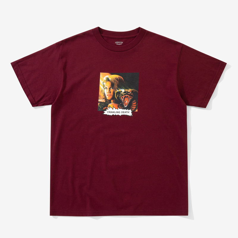 Cobra Girl T-Shirt - Burgundy