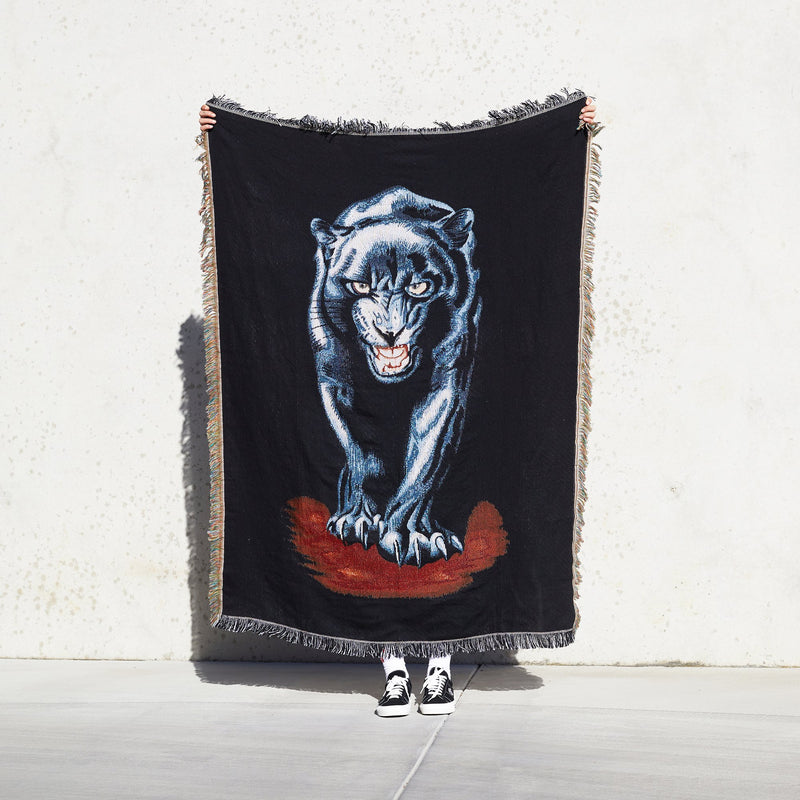 Panther Woven Blanket