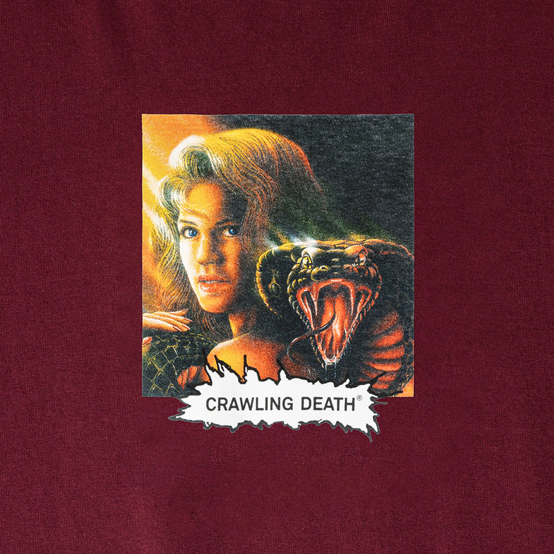 Cobra Girl T-Shirt - Burgundy