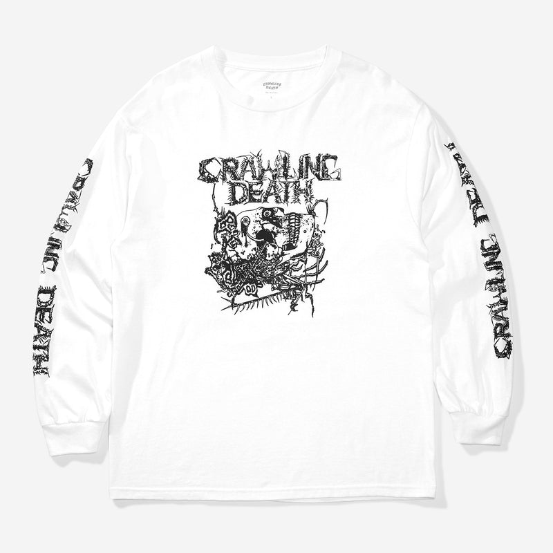 BC Skull Longsleeve - White