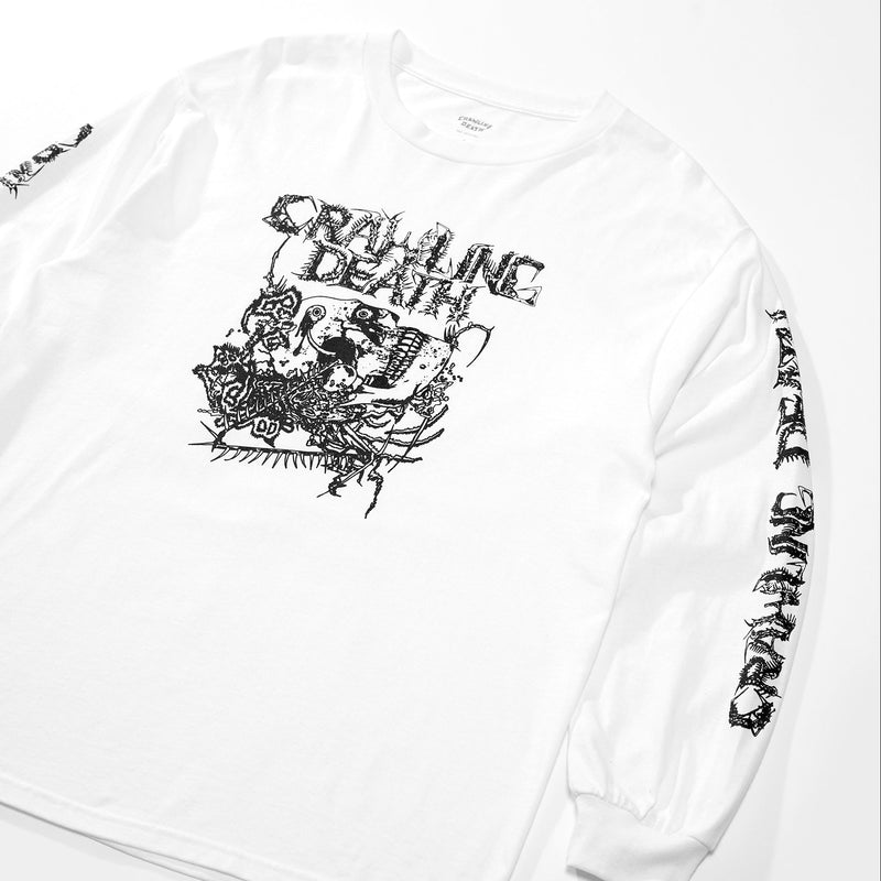 BC Skull Longsleeve - White