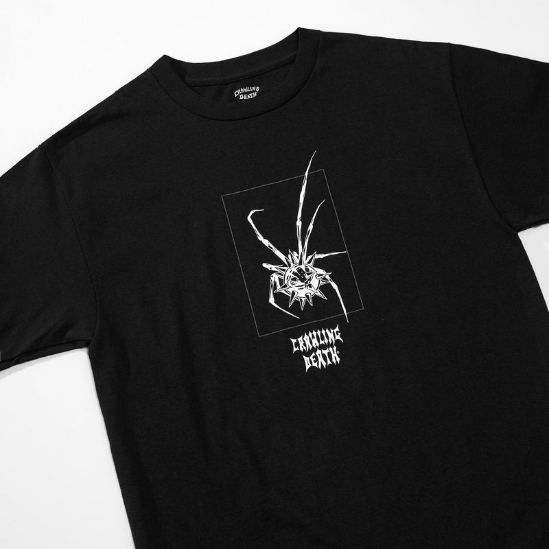 Spike Spider T-Shirt - Black