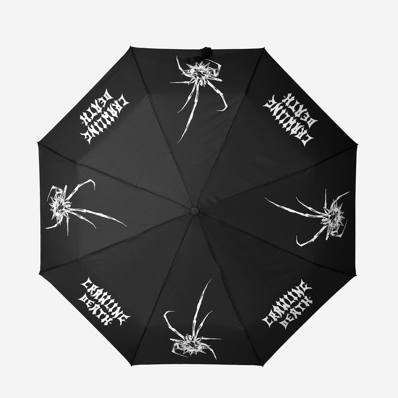Spike Spider Umbrella - Black