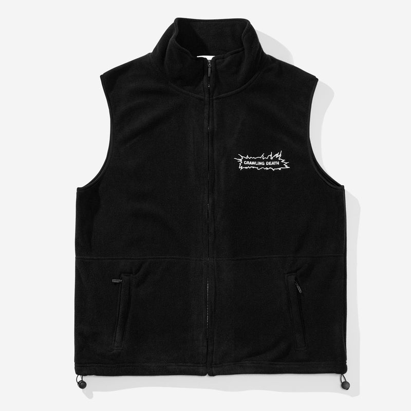 Cracked Polar Fleece Vest