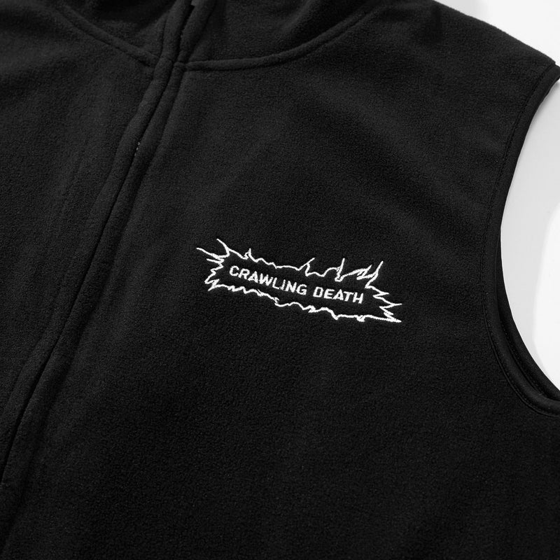 Cracked Polar Fleece Vest