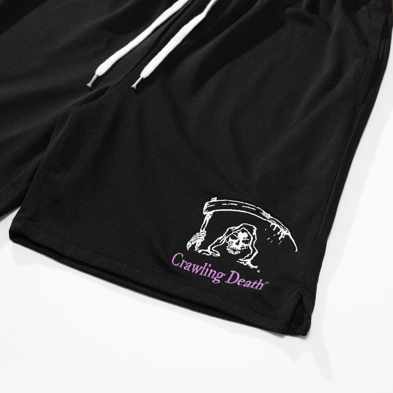 Reaper Logo Mesh Shorts