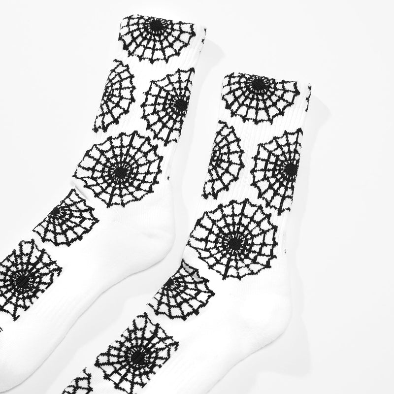 Web Socks - White