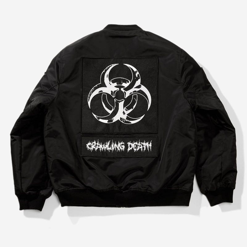 Patch Bomber Jacket