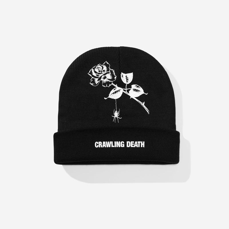 Rose Cuff Beanie
