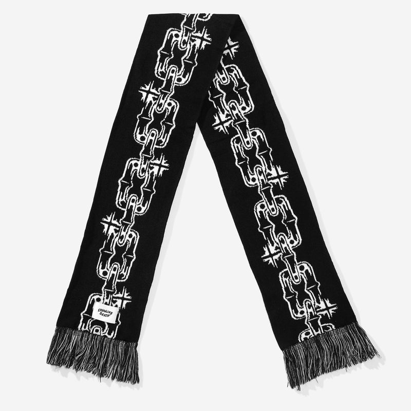 Chain Knitted Scarf