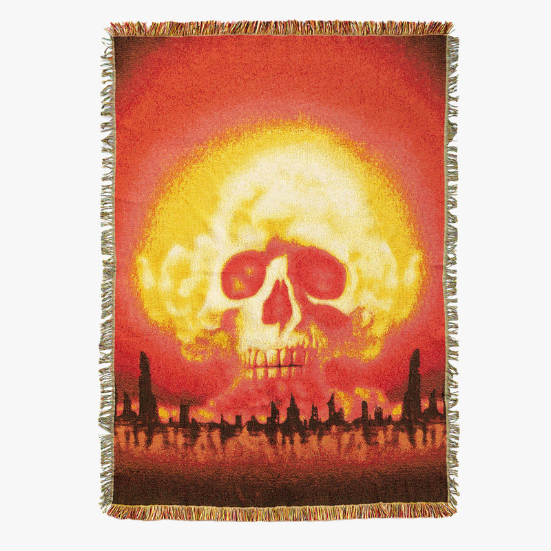 Nuclear Skull - Woven Blanket