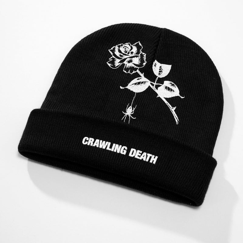 Rose Cuff Beanie